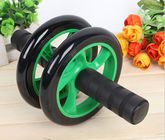 Super Mute Double Ab Roller Wheel Abdominal Muscle Training Wheel For Home Fitness supplier