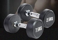 Rubber Round dumbbells, round rubber dumbbells, body solid round rubber dumbbells supplier