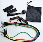 Exercise Resistance Bands Set With Handles，Ankle Straps, Door Anchor Attachment, Carry Bag supplier