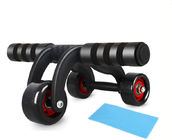 Multi-Functional Ab Roller Wheel 3 Wheels Ab Roller Kit Home Gym Equipment Exercise Set for Abdominal Exercise supplier