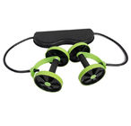 Ab Roller Wheel With Resistance Bands Multifunctional Ab Roller Wheel For Abdominal Exercise supplier