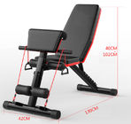 Adjustable Gym Bench, Multifunctional Utility Bench, Dumbbell Stool Flat Bench Preacher Curl Bench Sit Up Bench supplier