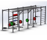 Crossfit Rig Power Rack Crossfit Rigs Gym Equipment Crossfit Rig Multi Function supplier