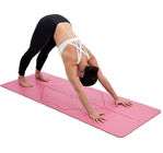 Best yoga mat with alignment lines, yoga mat with position lines, yoga mat with guidelines supplier