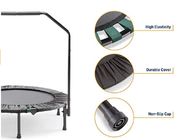 best fitness trampoline with handle, fitness trampoline with bar, foldable fitness trampoline supplier
