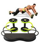 abdominal muscle trainer double ab roller wheel fitness gear exercise wheels supplier