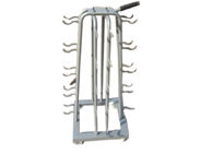 heavy duty dumbbell storage rack, vertical dumbbell racks, movable dumbbell rack supplier