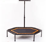 Silent Trampoline with Adjustable Handle Bar, Fitness Trampoline Bungee Rebounder Jumping Cardio Trainer supplier