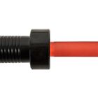 Olympic Barbell Bar with Red Handle, colored olympic barbell rod 28*2200mm weight capacity 1500lb supplier