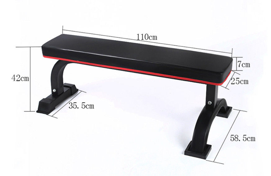 Flat Utility Bench For Weight Training And Ab Exercises Flat Weight Bench Flat Press Bench supplier