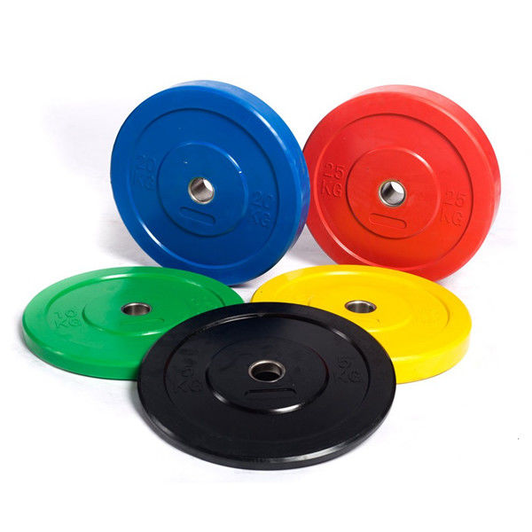 Coloured Rubber Bumper Plate, coloured olympic rubber bumper plates supplier