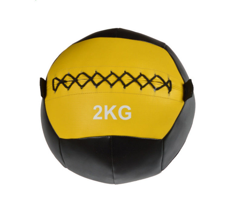 synthetic leather medicine ball, soft shell wall ball, best medicine balls supplier
