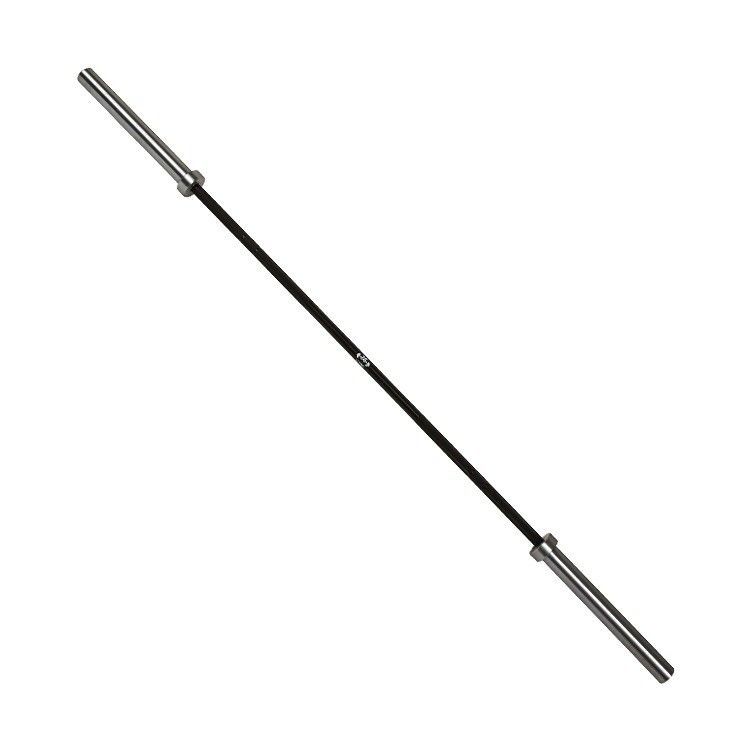 standard men's barbell, &quot;Men's WOD BAR&quot; Olympic Barbell black zinc 28mm diameter 2200mm length supplier